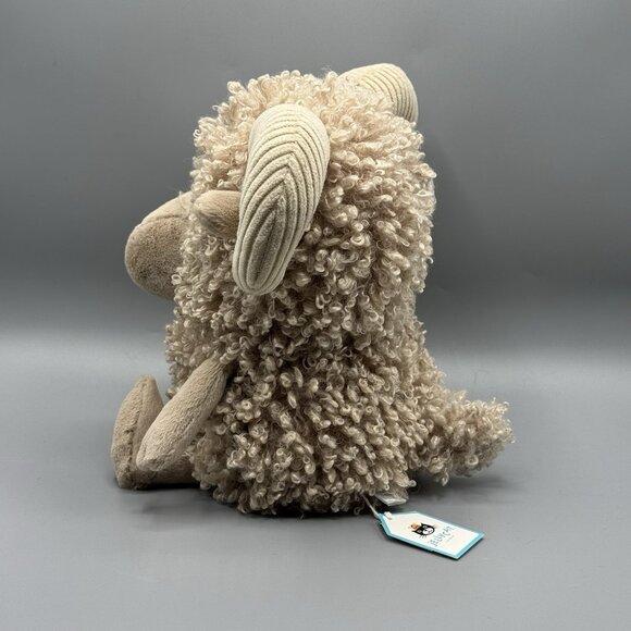 Jellycat Ramsley Sheep Plush Stuffed Toy 10" NEW Authentic U.S. Seller - Picture 2 of 7